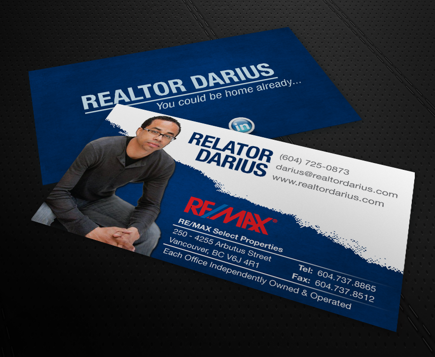 Diseño de Tarjeta de Presentación por MPStudio para RE/MAX Select Realty | Diseño #674936
