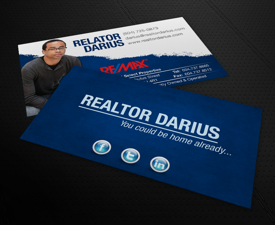Diseño de Tarjeta de Presentación por MPStudio para RE/MAX Select Realty | Diseño #674938