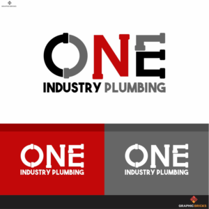 ONE INDUSTRY PLUMBING | Logo Design by Graphic Bricks