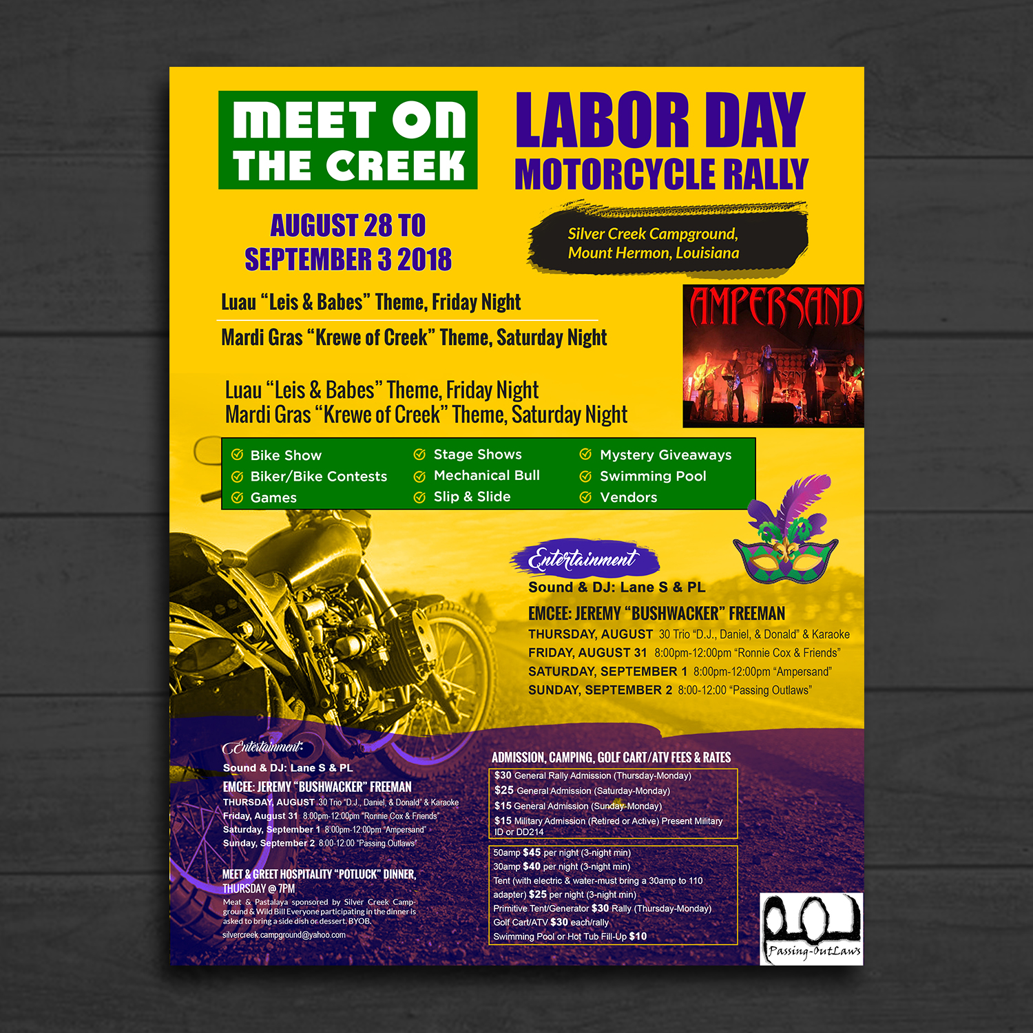 Design de Flyer par debdesign pour Silver Creek Campground | Design #19200655