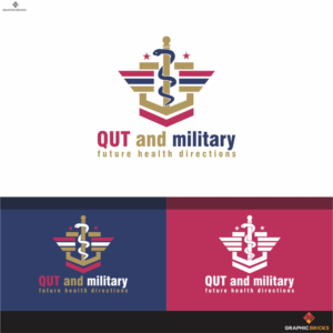 QUT and military: future health directions | Logo Design by Graphic Bricks