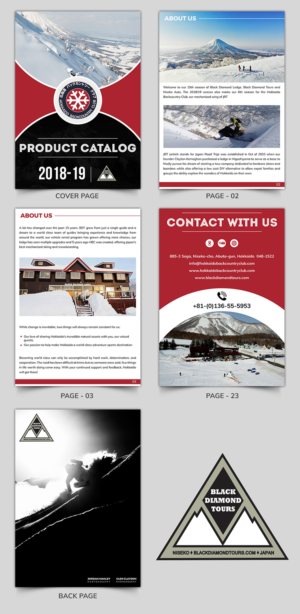 Katalog-Design von SAI DESIGNS für JRT Trading (Black Diamond Lodge) | Design #19223406