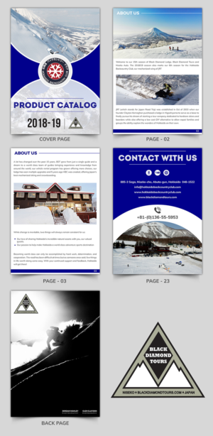 Catalogue Design by SAI DESIGNS for JRT Trading (Black Diamond Lodge) | Design: #19246562