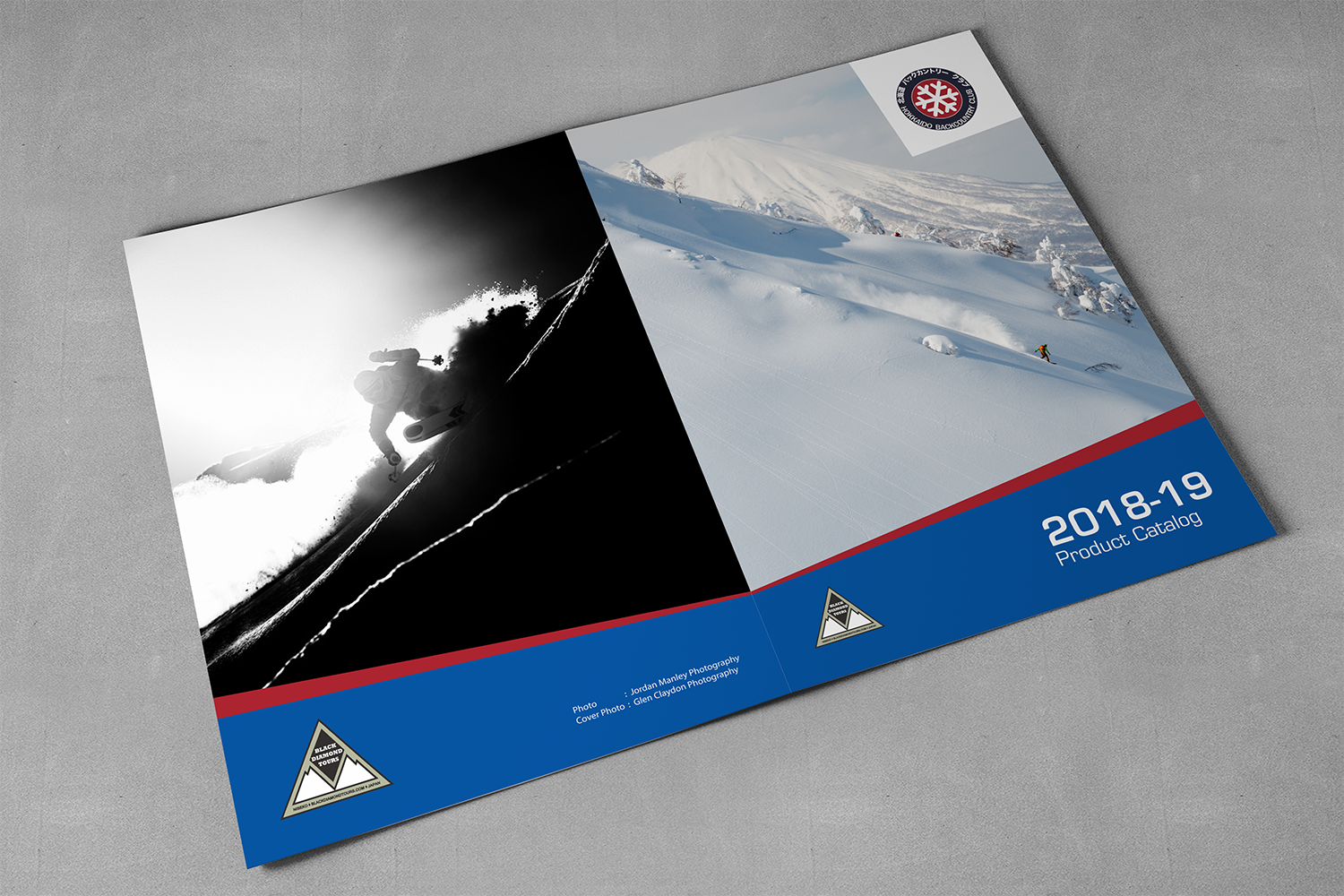 Diseño de Catálogo por barinix para JRT Trading (Black Diamond Lodge) | Diseño #19207104