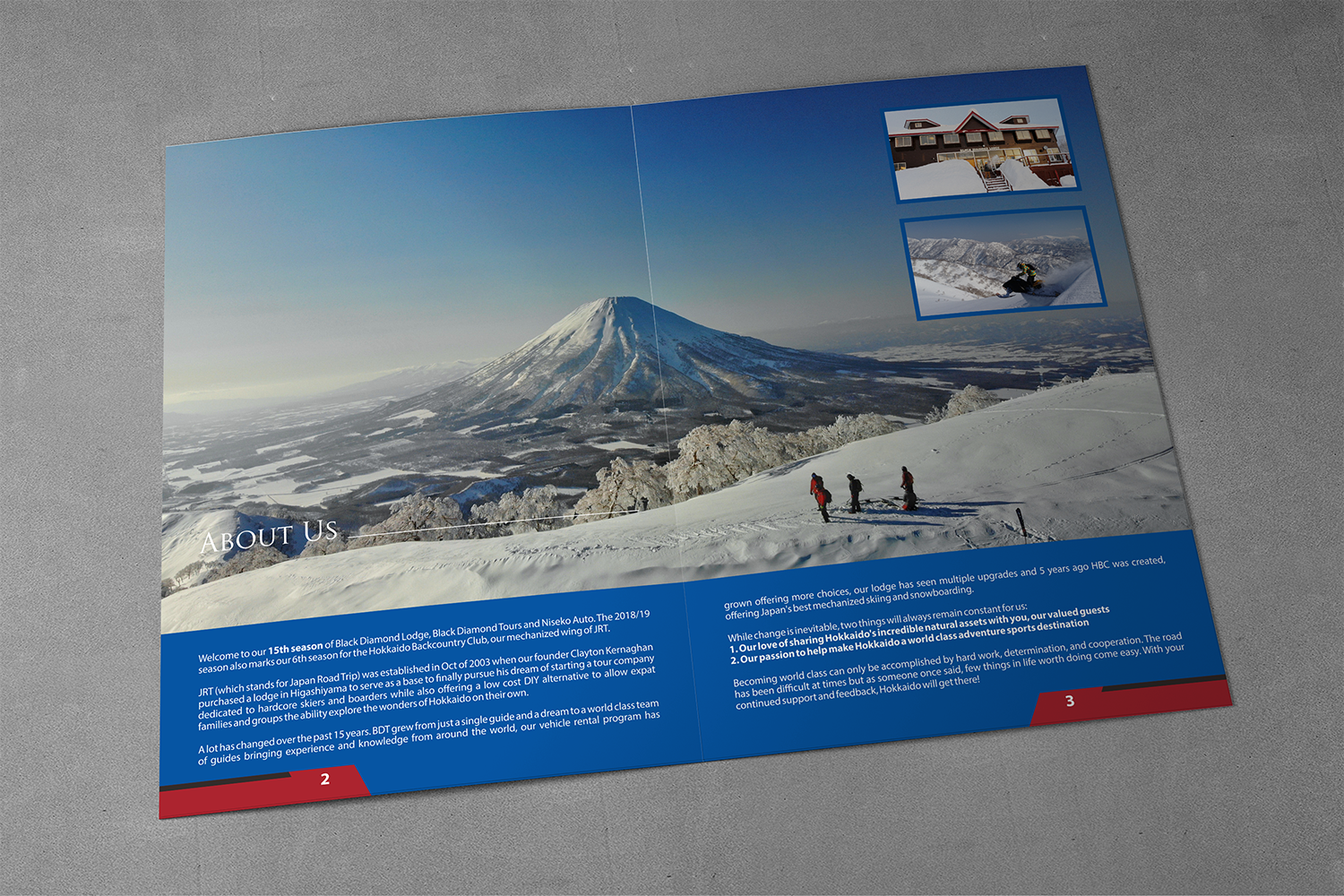 Catalogue Design by barinix for JRT Trading (Black Diamond Lodge) | Design #19207105