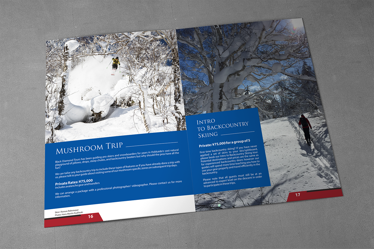 Catalogue Design by barinix for JRT Trading (Black Diamond Lodge) | Design #19292336