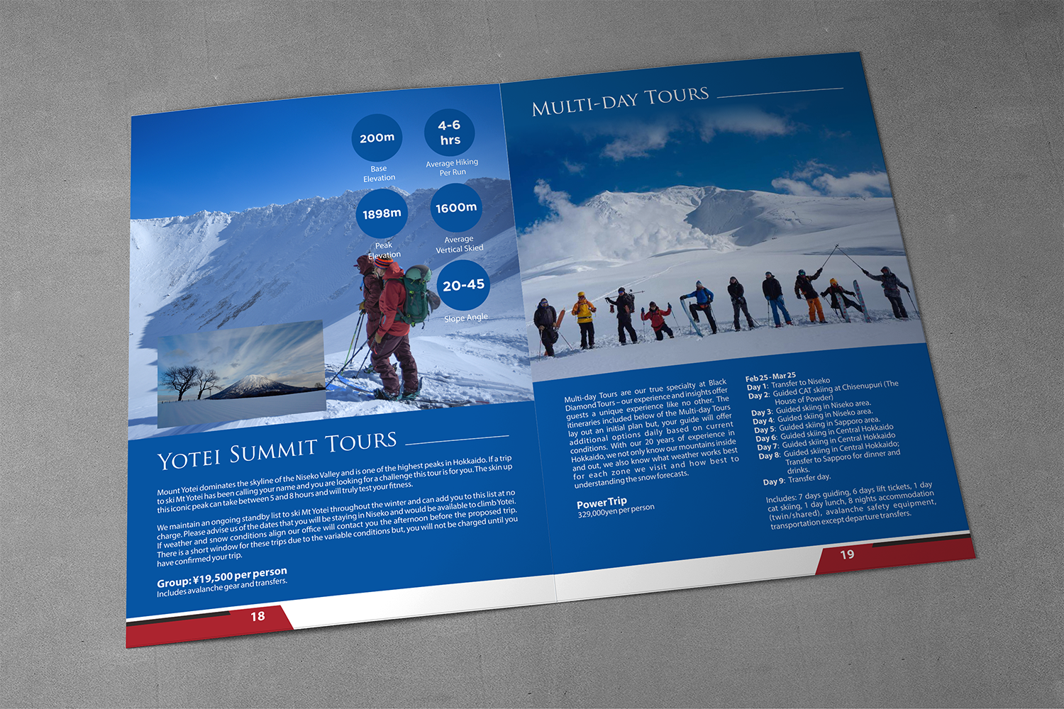 Catalogue Design by barinix for JRT Trading (Black Diamond Lodge) | Design #19292337