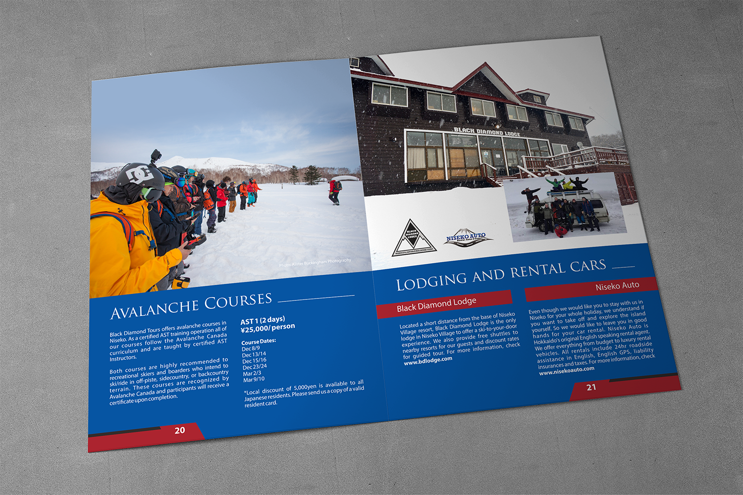 Catalogue Design by barinix for JRT Trading (Black Diamond Lodge) | Design #19292616
