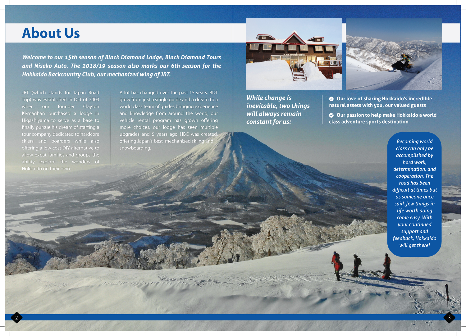 Catalogue Design by meet007 for JRT Trading (Black Diamond Lodge) | Design #19229148