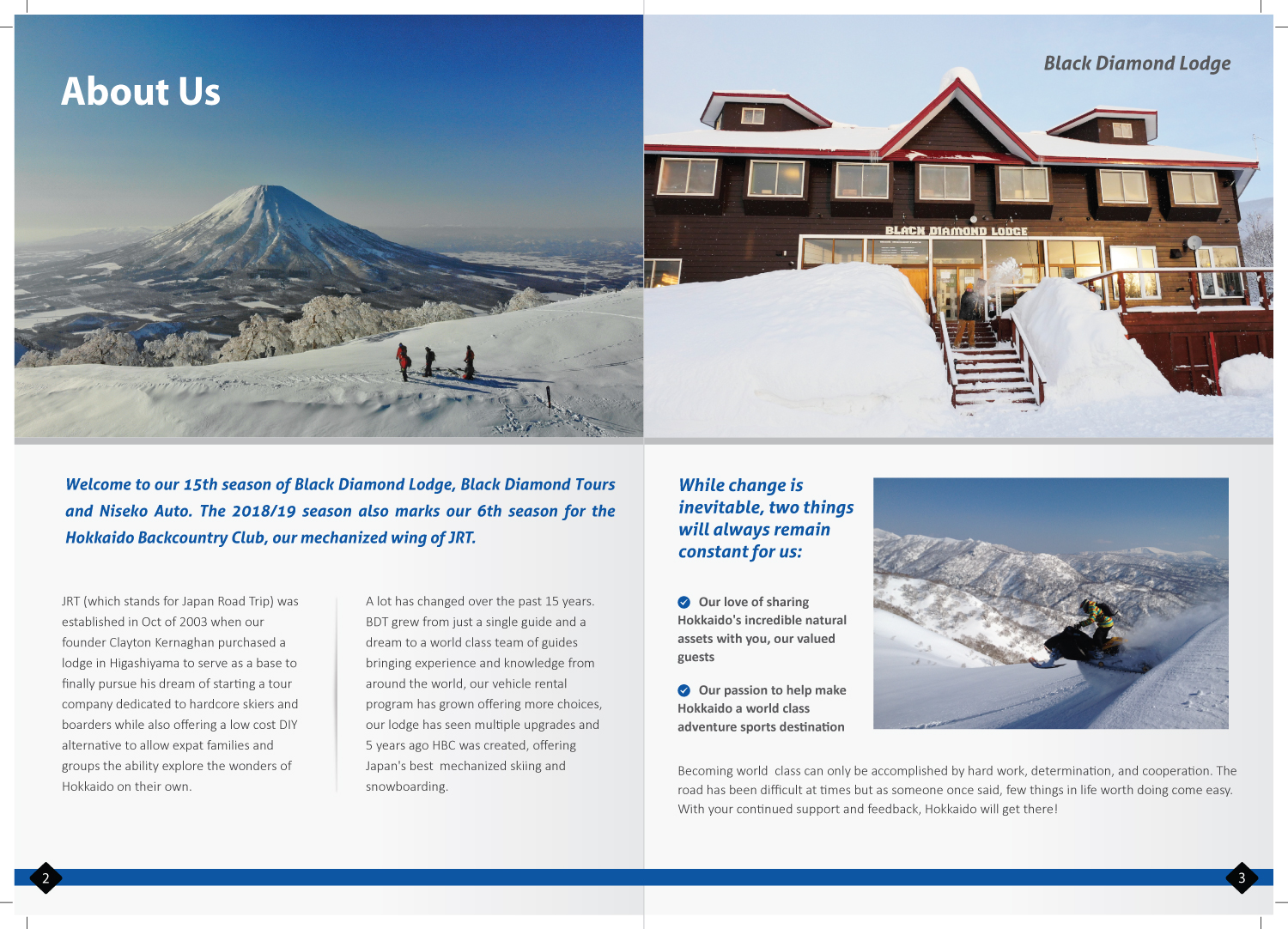 Catalogue Design by meet007 for JRT Trading (Black Diamond Lodge) | Design #19229253