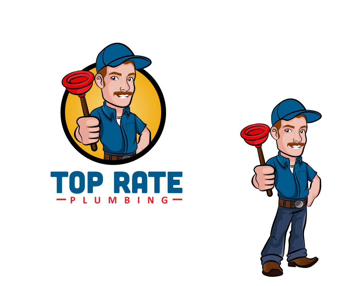 Logo Design by Anekaa for Top Rate Plumbing  | Design #19222421