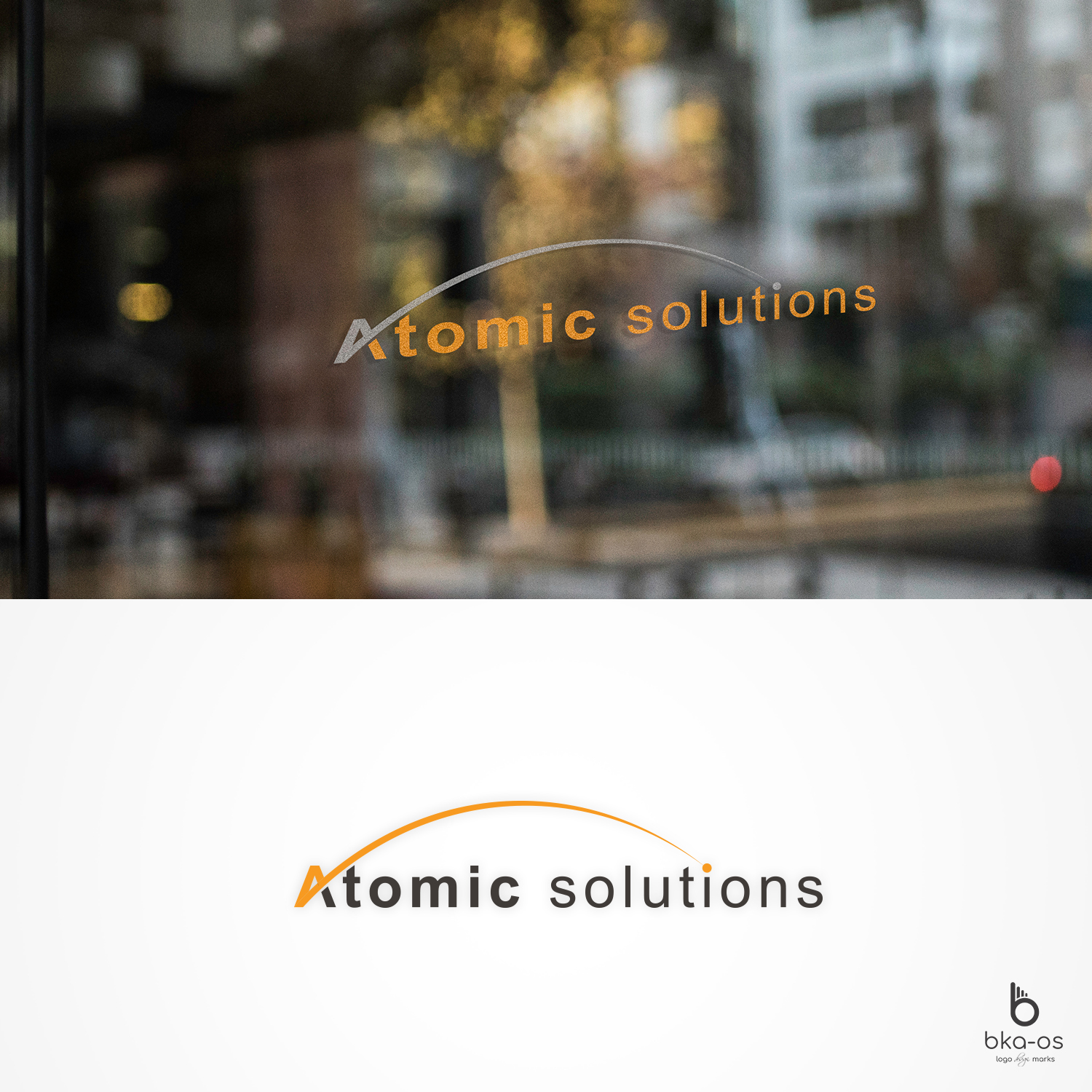 Logo Design by Bkaos for Atomic Solutions | Design #19387446