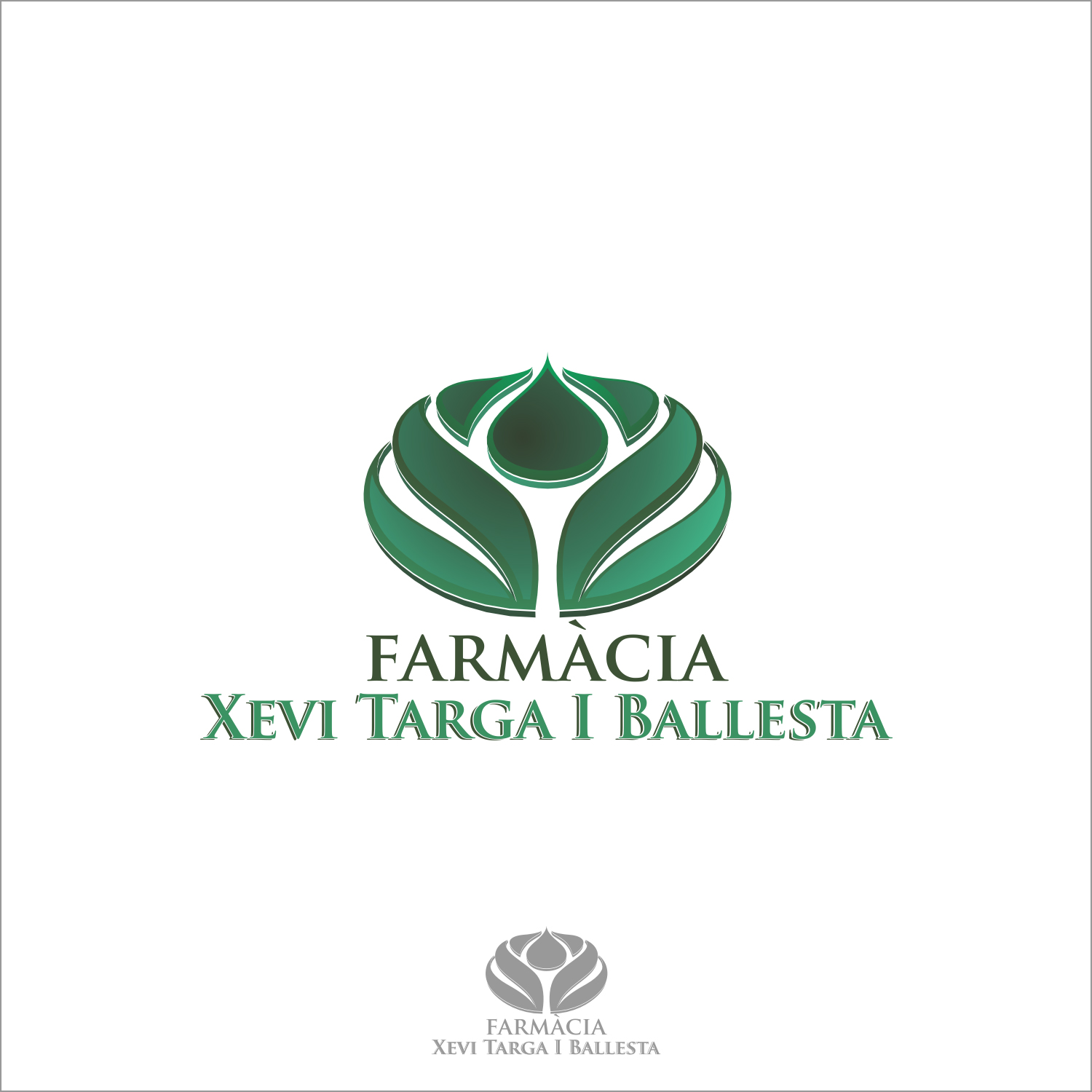 Logo-Design von damian für Farmàcia Xevi Targa i Ballesta | Design #19215896