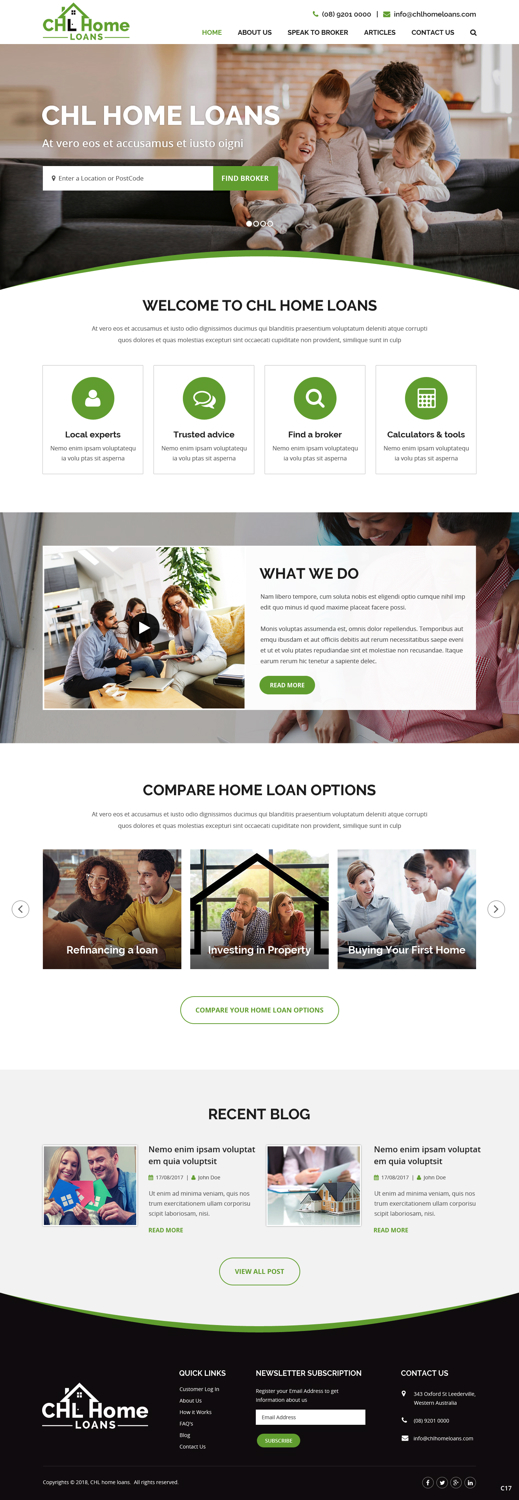 Web Design by pb for JB Investments WA Pty Ltd | Design #19245874