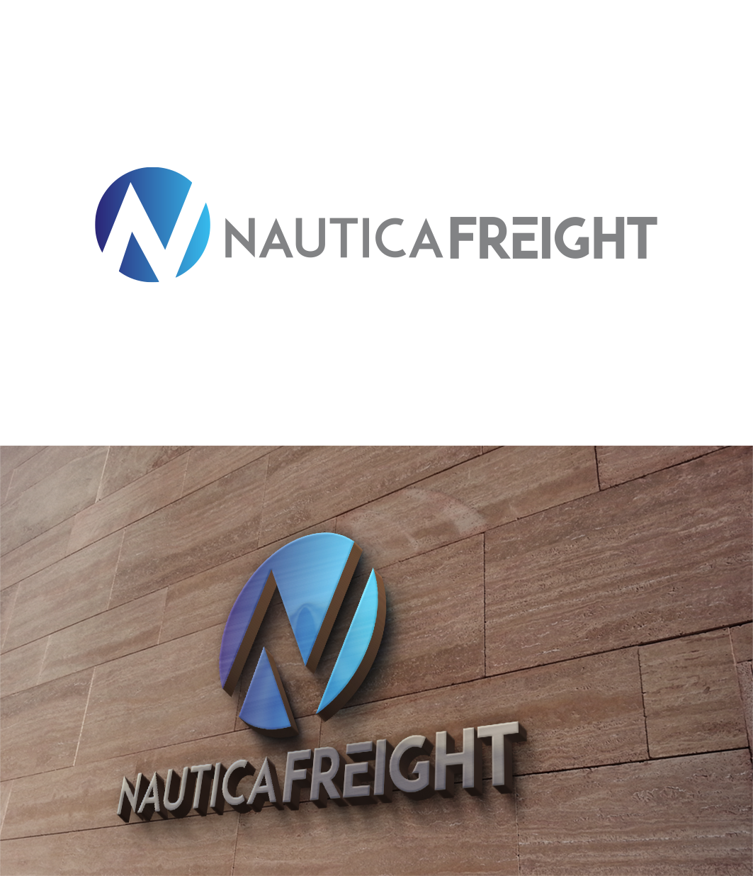 Logo Design by trufya for Nautica Freight | Design #19230148