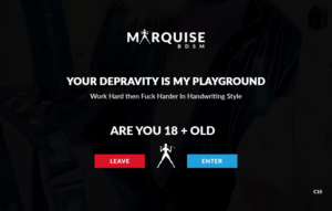 Diseño Web by pb for https://www.marquisebdsm.com | Diseño: #19212264