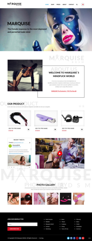 Diseño Web by pb for https://www.marquisebdsm.com | Diseño: #19212267