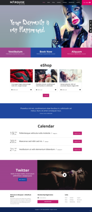 Diseño Web by pb for https://www.marquisebdsm.com | Diseño: #19212271