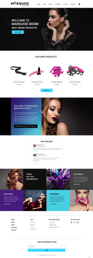 Diseño Web by pb for https://www.marquisebdsm.com | Diseño: #19212279