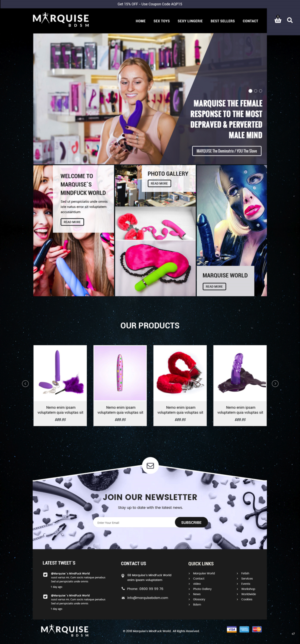 Diseño Web by pb for https://www.marquisebdsm.com | Diseño: #19220749