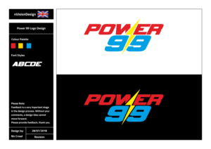 POWER 99 | Logo Design by nvisiondesign.co.uk