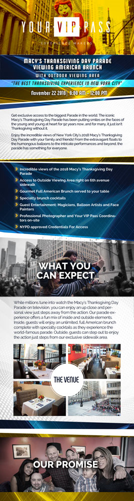 E-brochure for Event Producer in New York | Brochure Design by alessandroevge