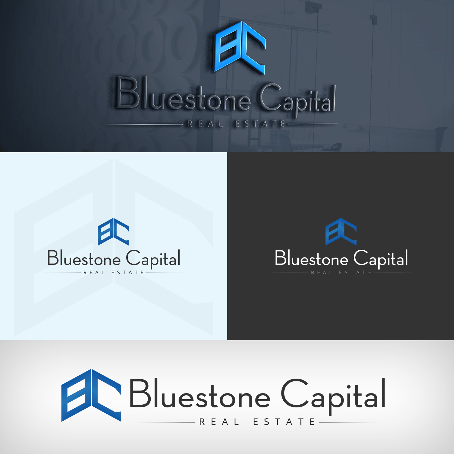 Logo Design by Kingdom Vision for Bluestone Capital | Design #19273562