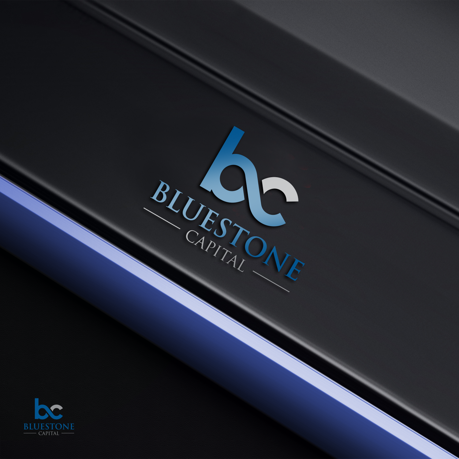 Logo Design by Mungbejotok for Bluestone Capital | Design #19337220