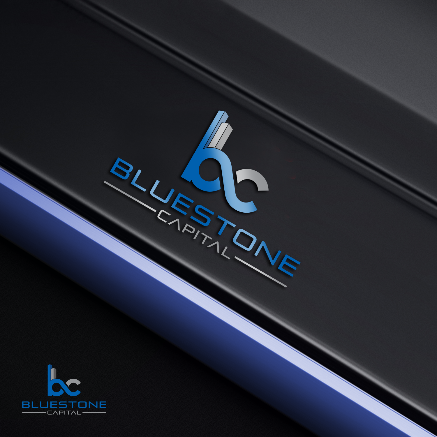Logo Design by Mungbejotok for Bluestone Capital | Design #19360833