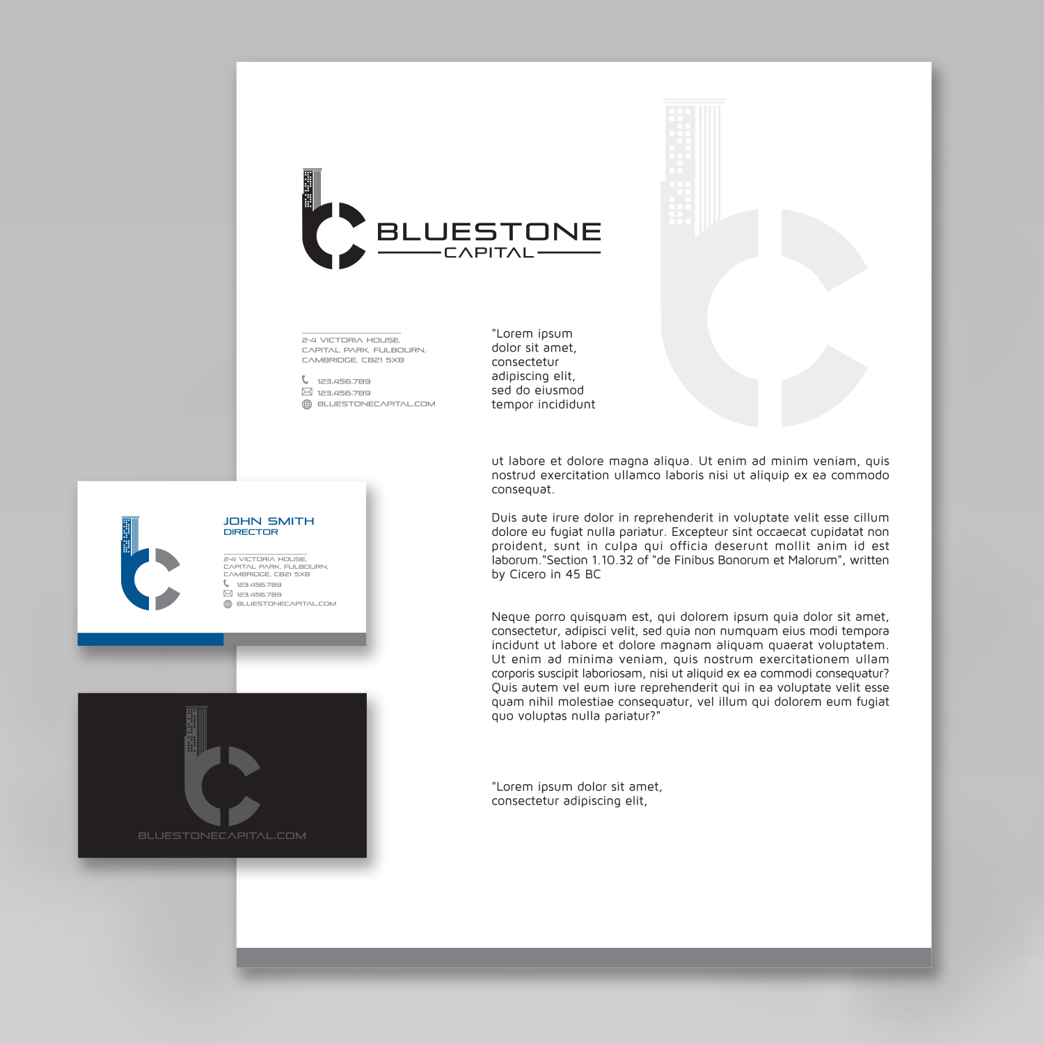 Logo Design by Mungbejotok for Bluestone Capital | Design #19415086