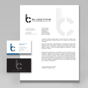 Logo Design by Mungbejotok for Bluestone Capital | Design: #19424831