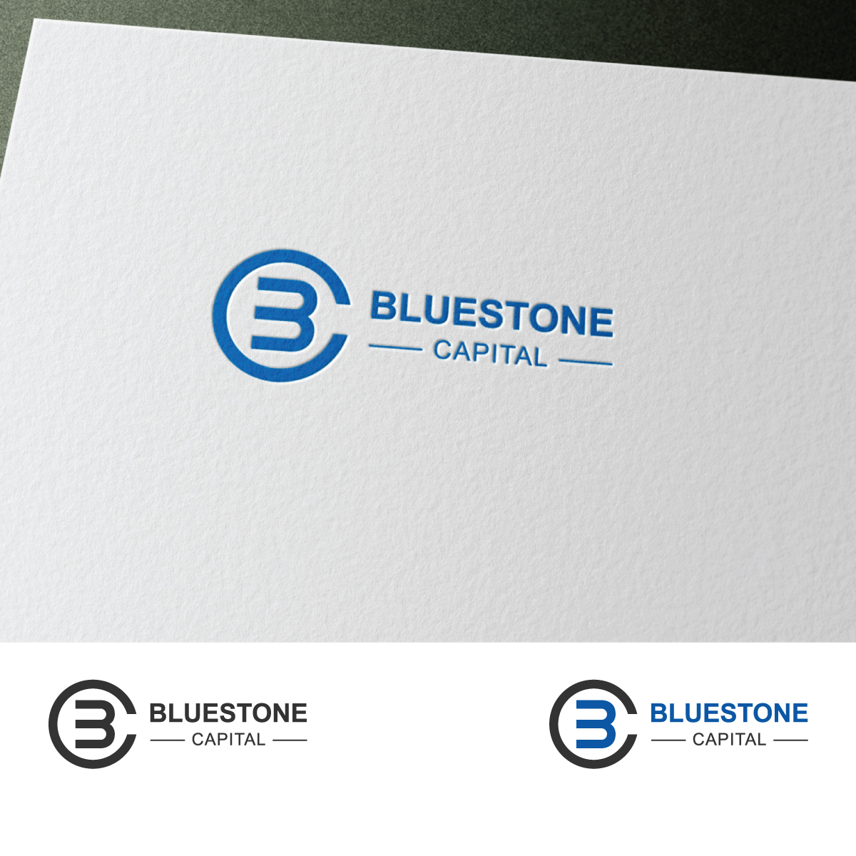 Logo Design by Pushkar Napit for Bluestone Capital | Design #19325675