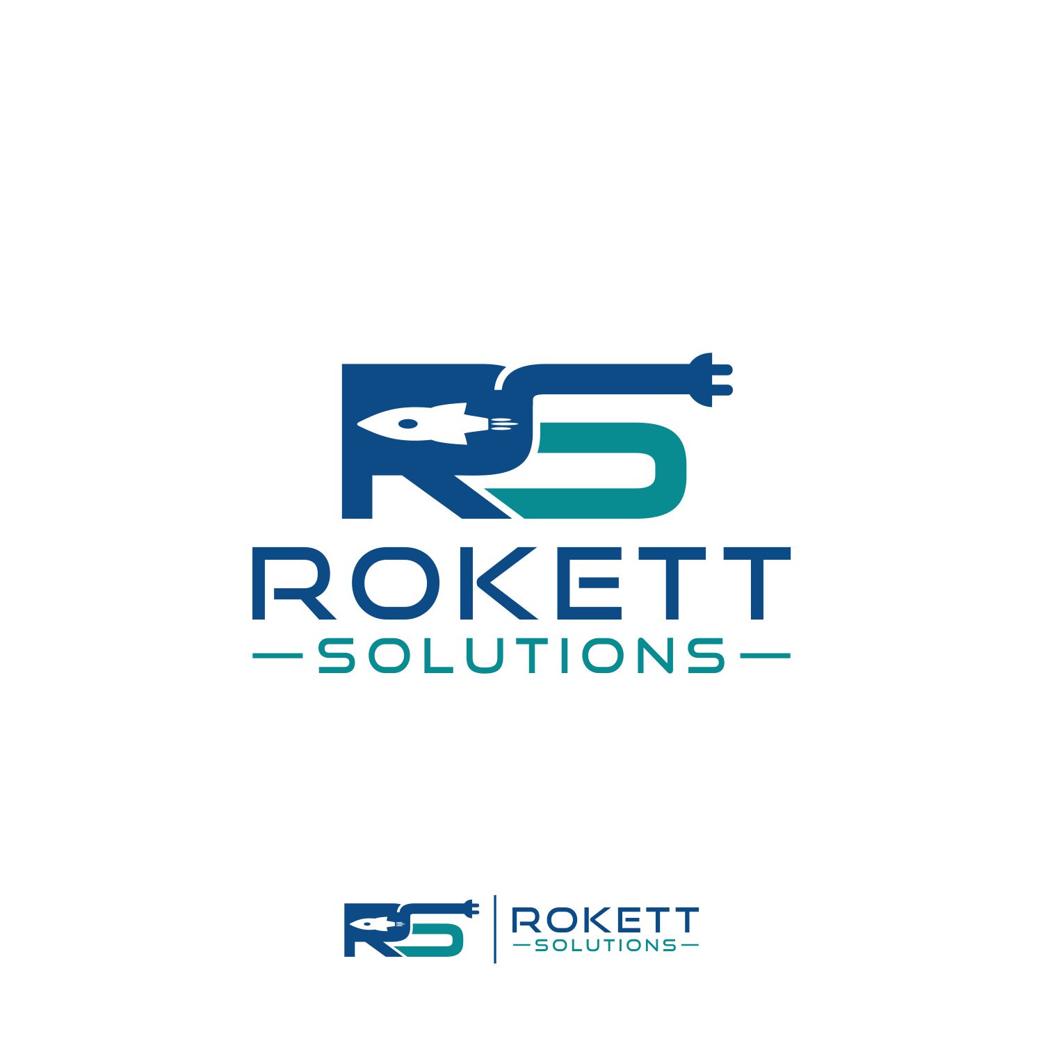 Logo Design by Well Being for Rokett Solutions | Design #19271543