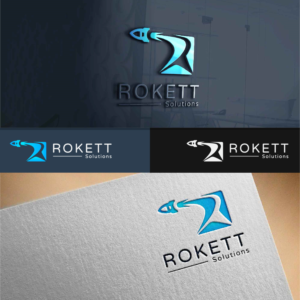 Logo Design by Mime Artworks for Rokett Solutions | Design: #19271787