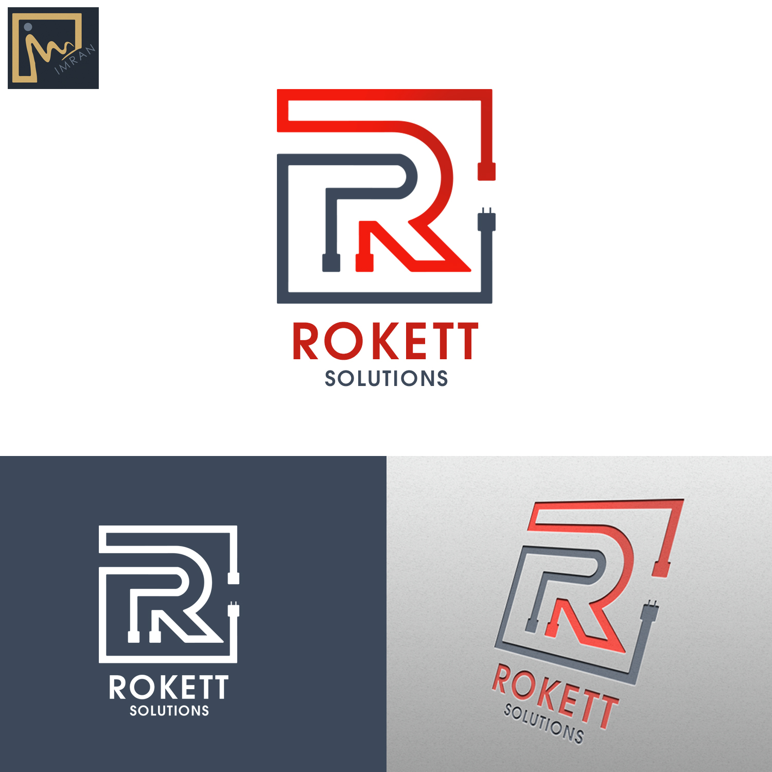 Logo Design by MD Imran for Rokett Solutions | Design #19271255