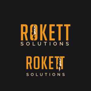 Logo Design by **INCREDIBLEDESIGNERS** for Rokett Solutions | Design: #19219676