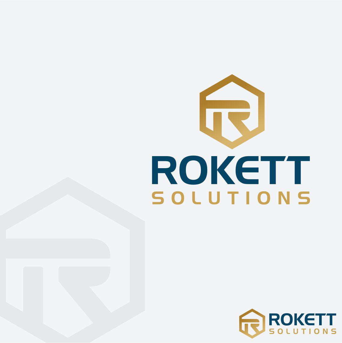 Logo-Design von junior pxl design für Rokett Solutions | Design #19214077