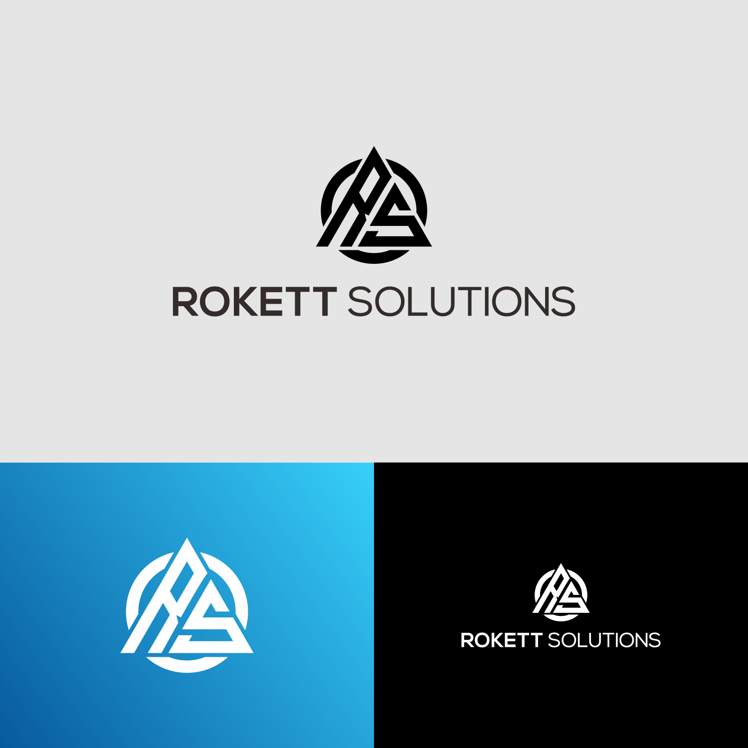 Logo-Design von saher khan 2 für Rokett Solutions | Design #19240569