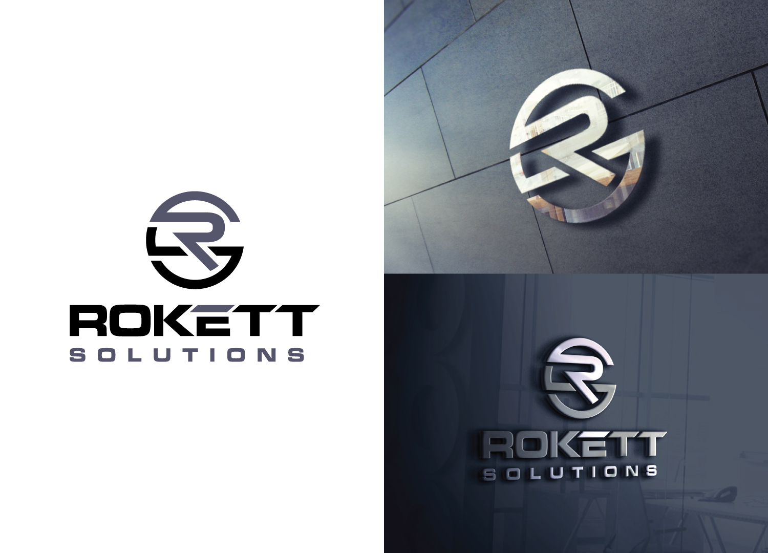 Logo Design by RVaroto for Rokett Solutions | Design #19334837