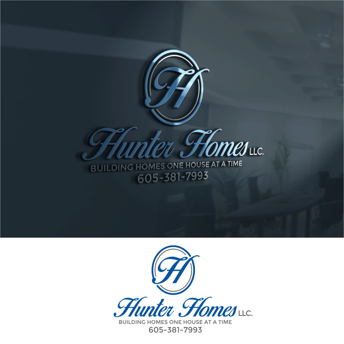 Design de Logo par Yudi pour Hunter Homes LLC | Design : #19207680