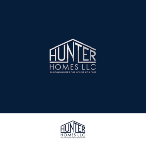 Logo Design by ecorokerz for Hunter Homes LLC | Design #19206602