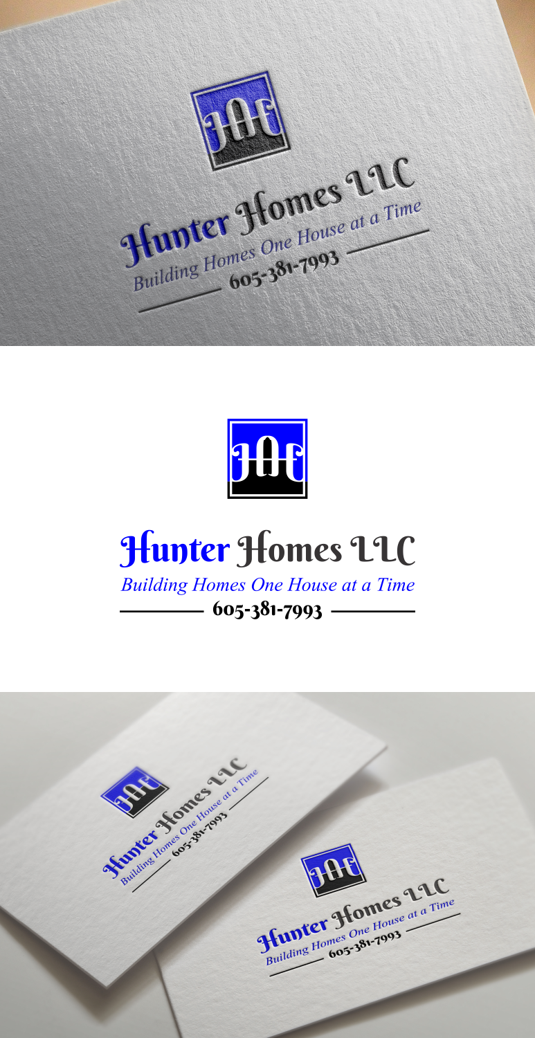 Logo Design by fatiyadesign for Hunter Homes LLC | Design #19211835