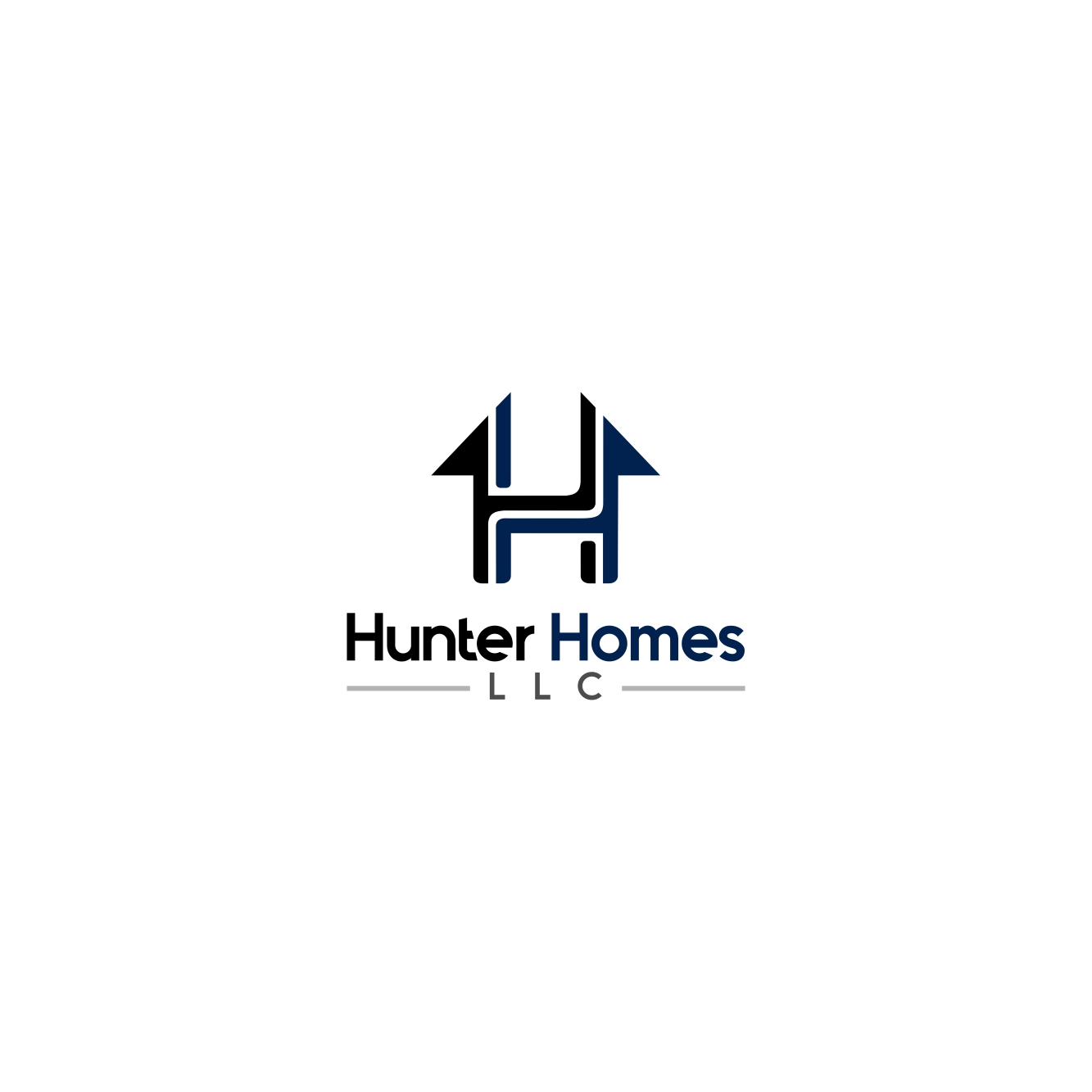 Logo-Design von Gentle Giant für Hunter Homes LLC | Design #19205120