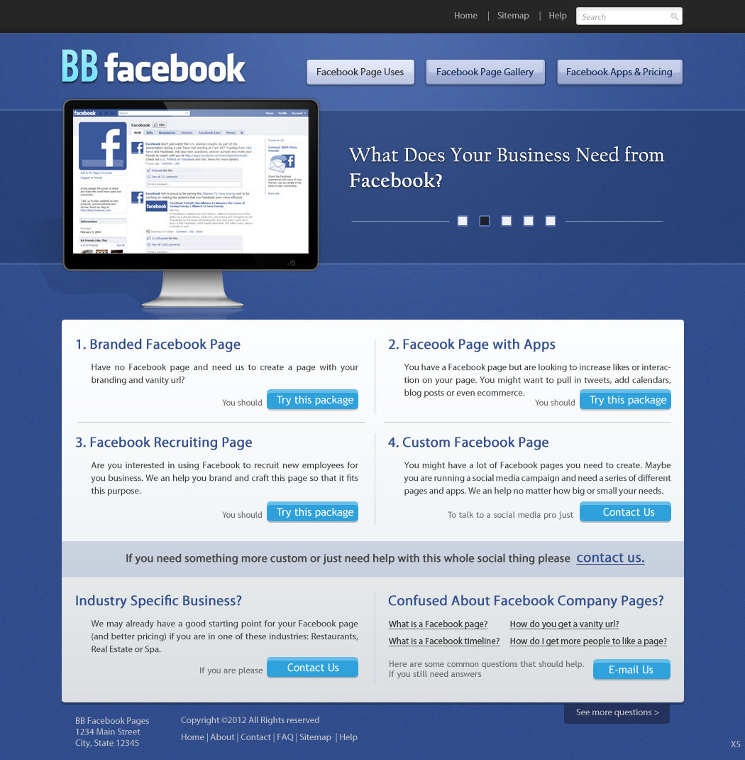Diseño Web por pb para este proyecto | Diseño #675390