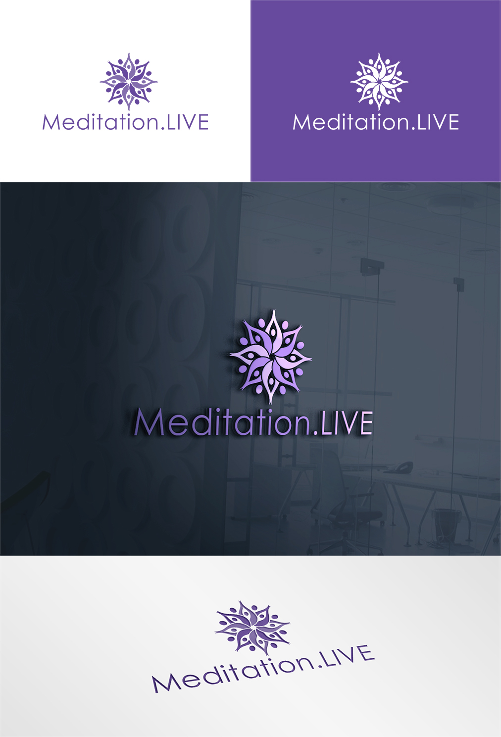 Logo-Design von art by SUGU für Meditation.live | Design #19207914