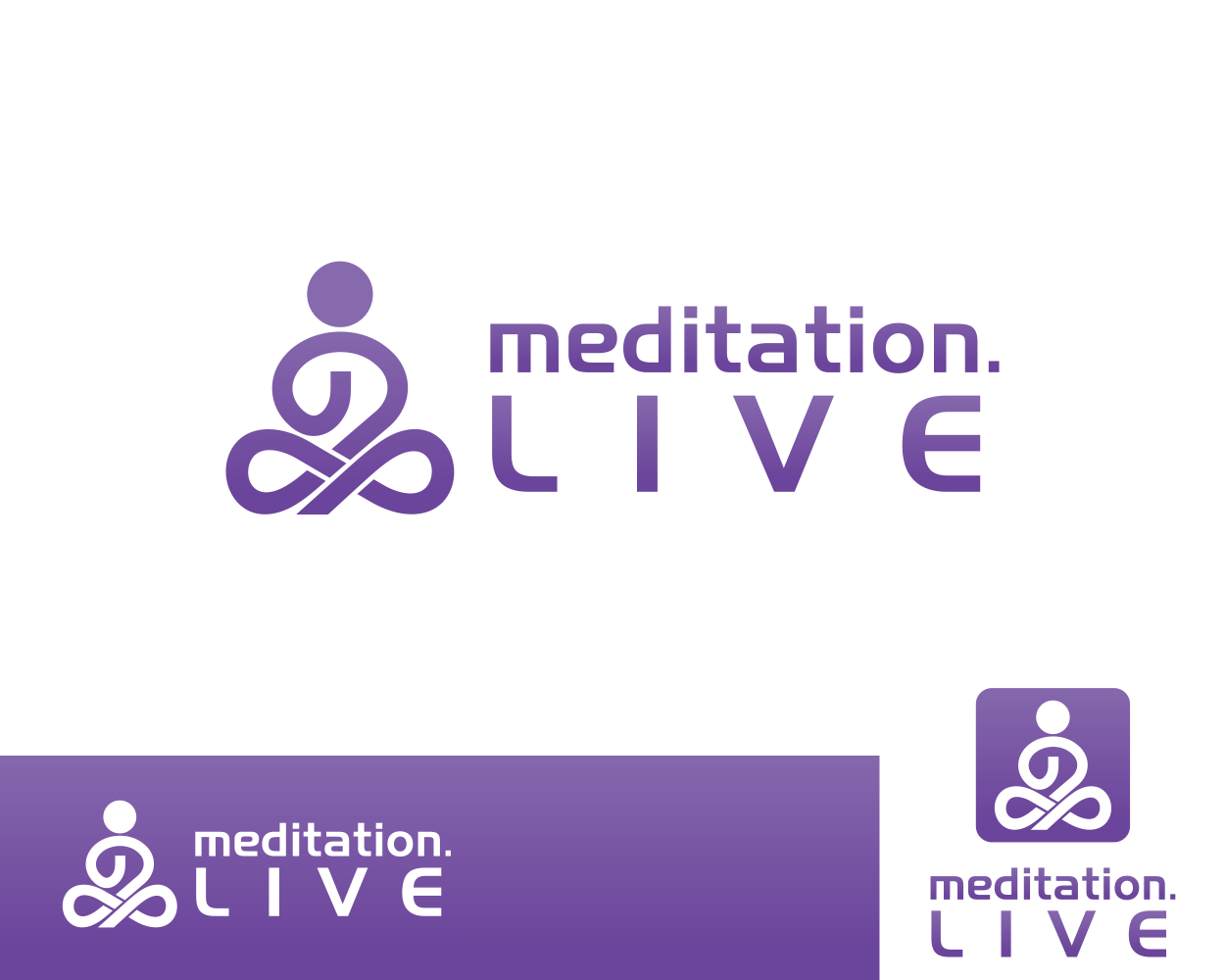 Logo Design by alpino for Meditation.live | Design #19334323