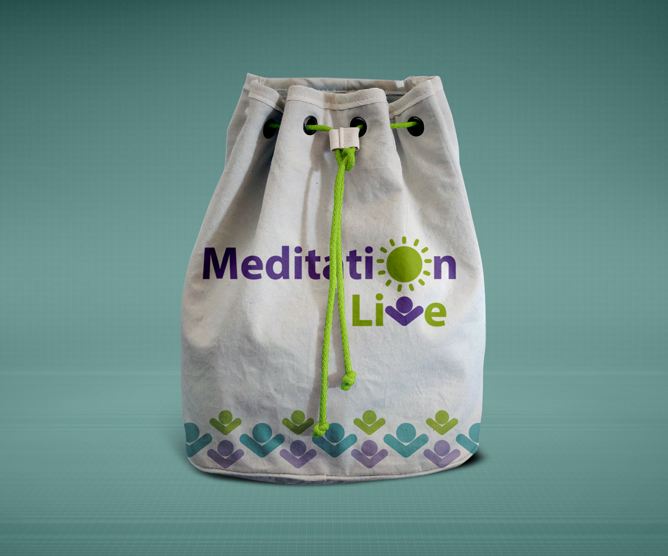 Logo Design by JulieLand for Meditation.live | Design #19246909
