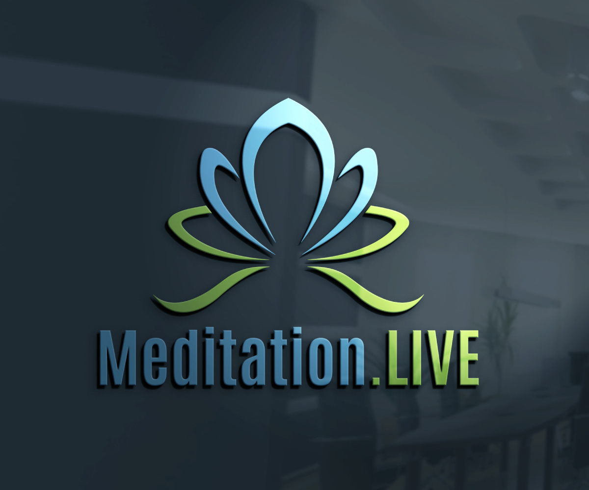 Logo Design by edzelnegapatan for Meditation.live | Design #19205173