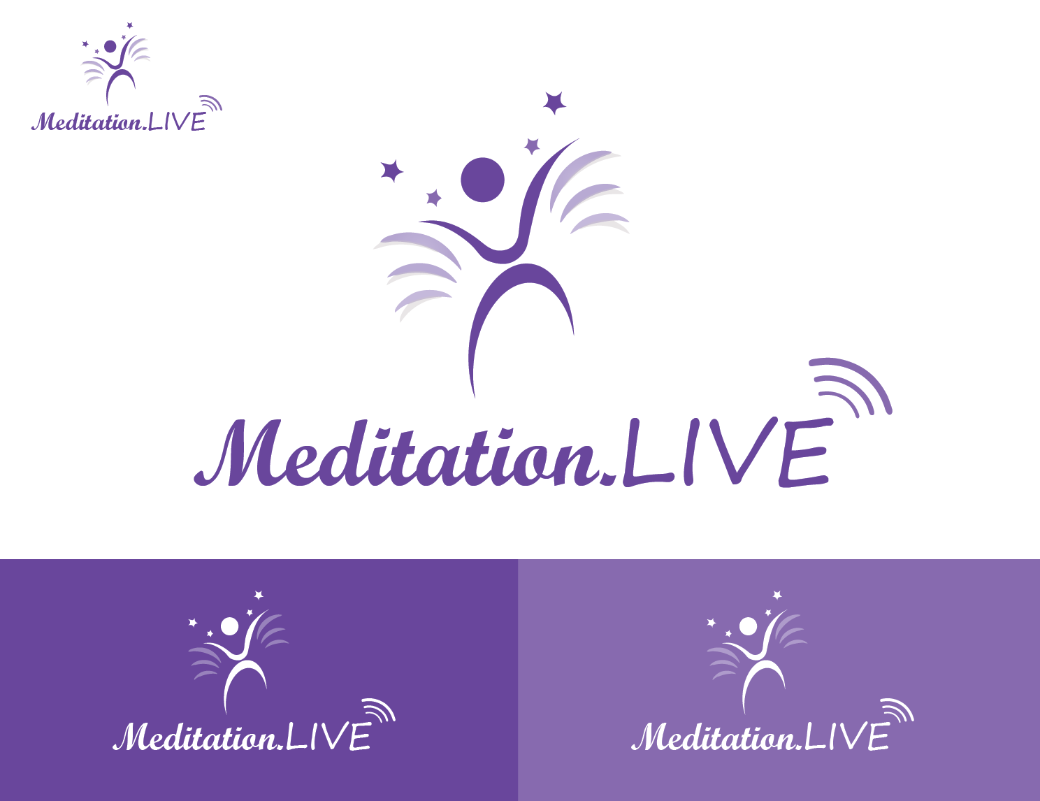 Design de Logo par Idesigner101 pour Meditation.live | Design #19267757