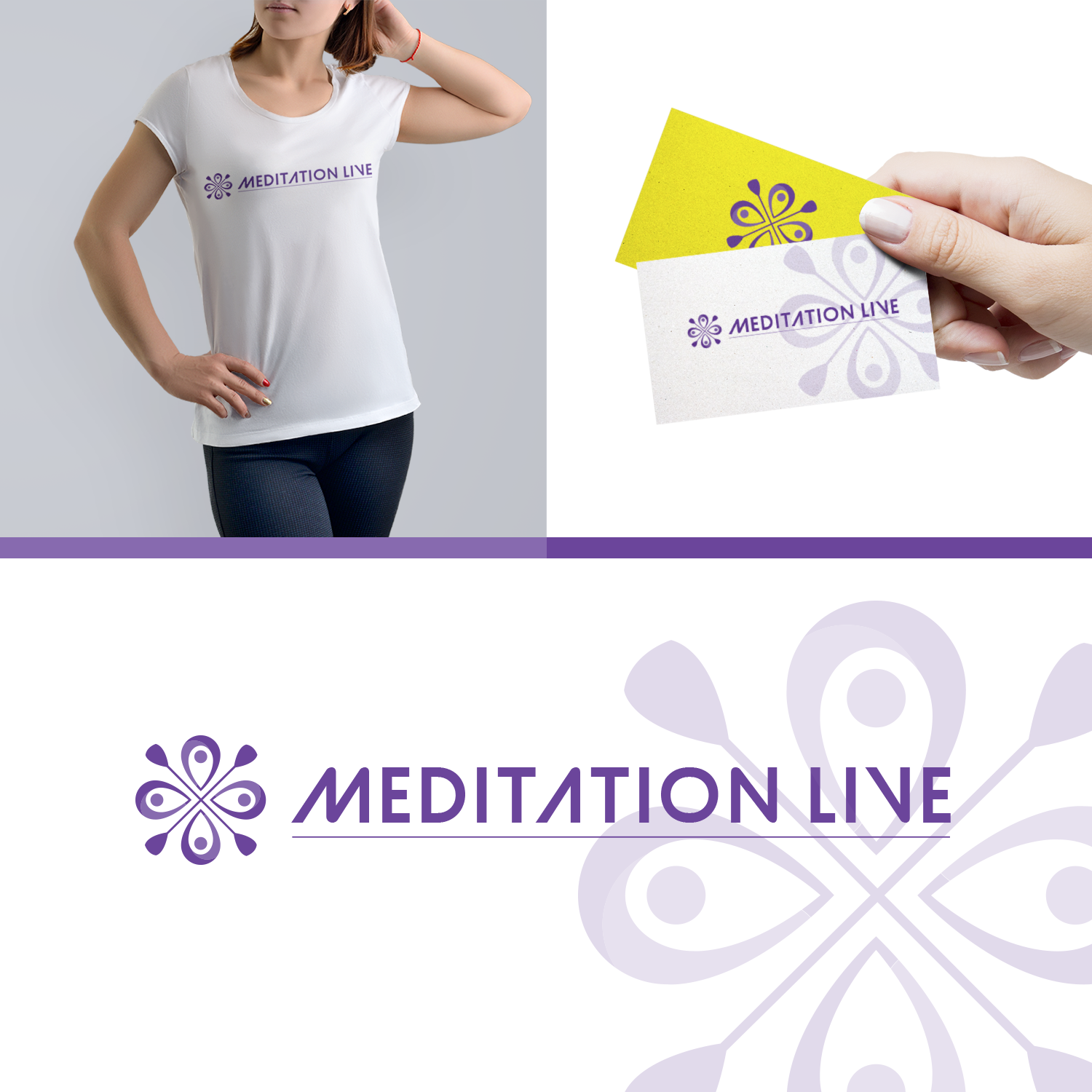 Logo Design by Fauzan 2 for Meditation.live | Design #19215006